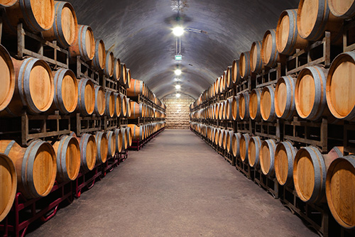 Wine Barrel Storage